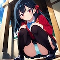しゃがみパンチラ（R18へ続く） 5枚目