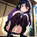 しゃがみパンチラ（R18へ続く） 8枚目