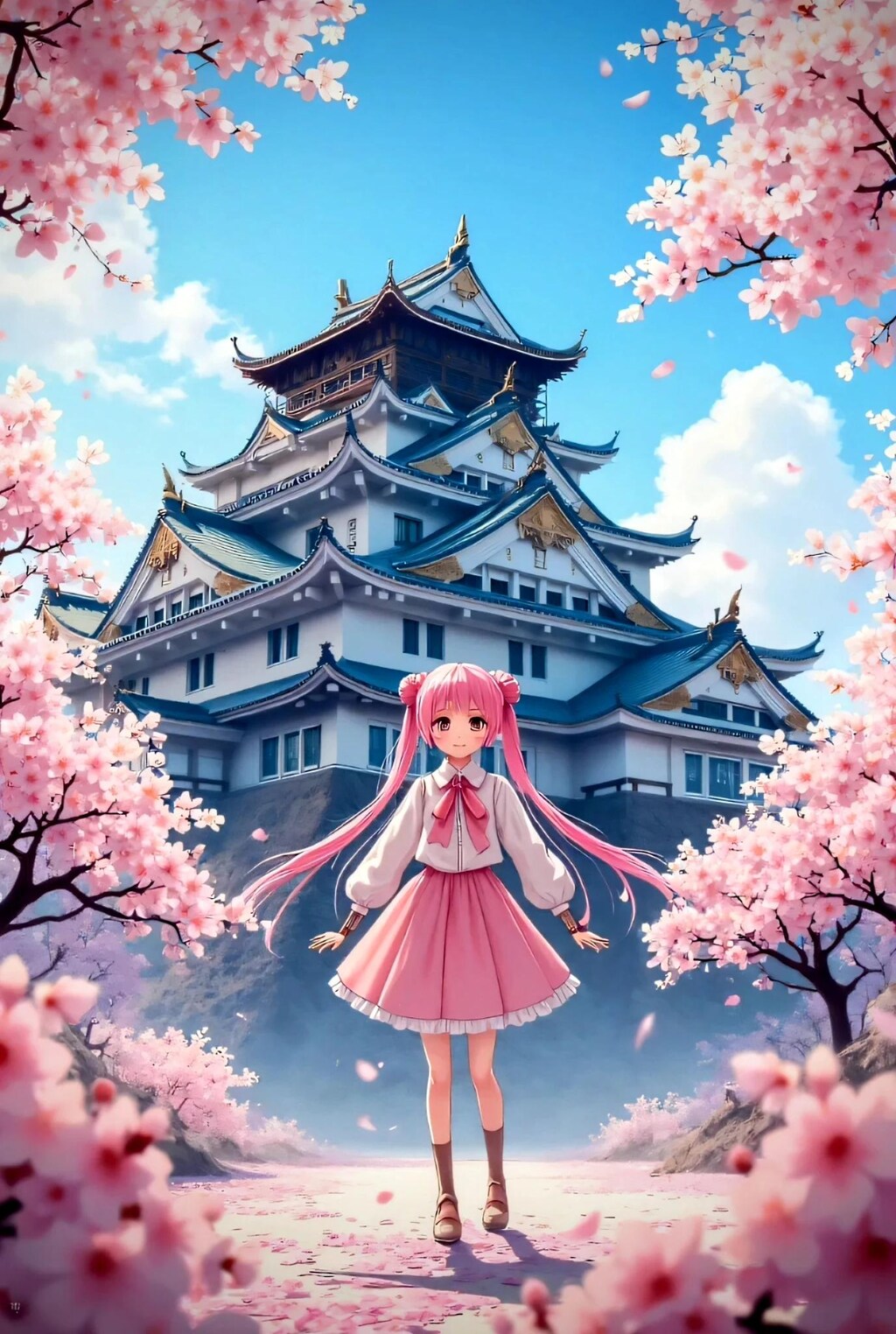 桜咲く春、桜ミク､､､