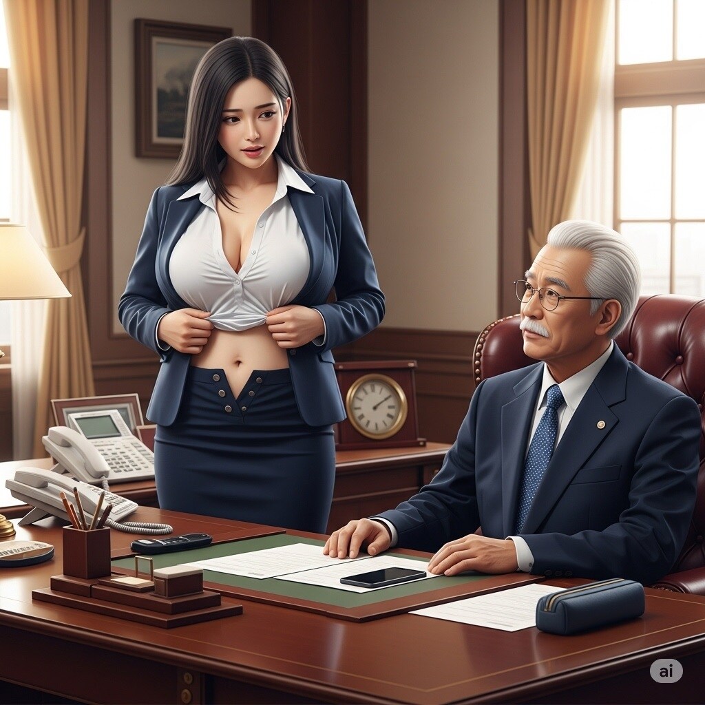 へそ占いしてくれる社長
