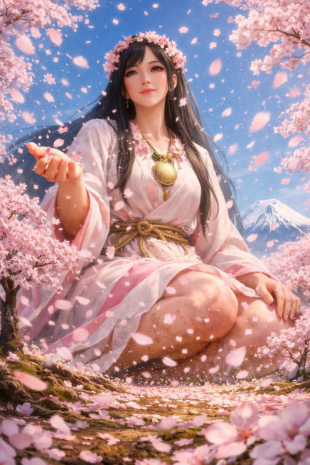【女神図鑑：コノハナノサクヤビメ―日本神話】