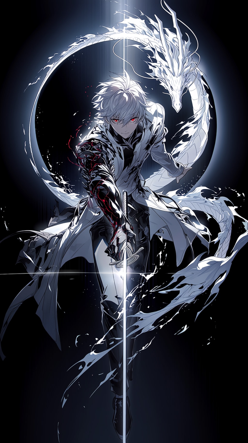 White Dragon Incarnate — The Arm Awakens 白龍をその身に宿す者 — 龍腕、覚醒