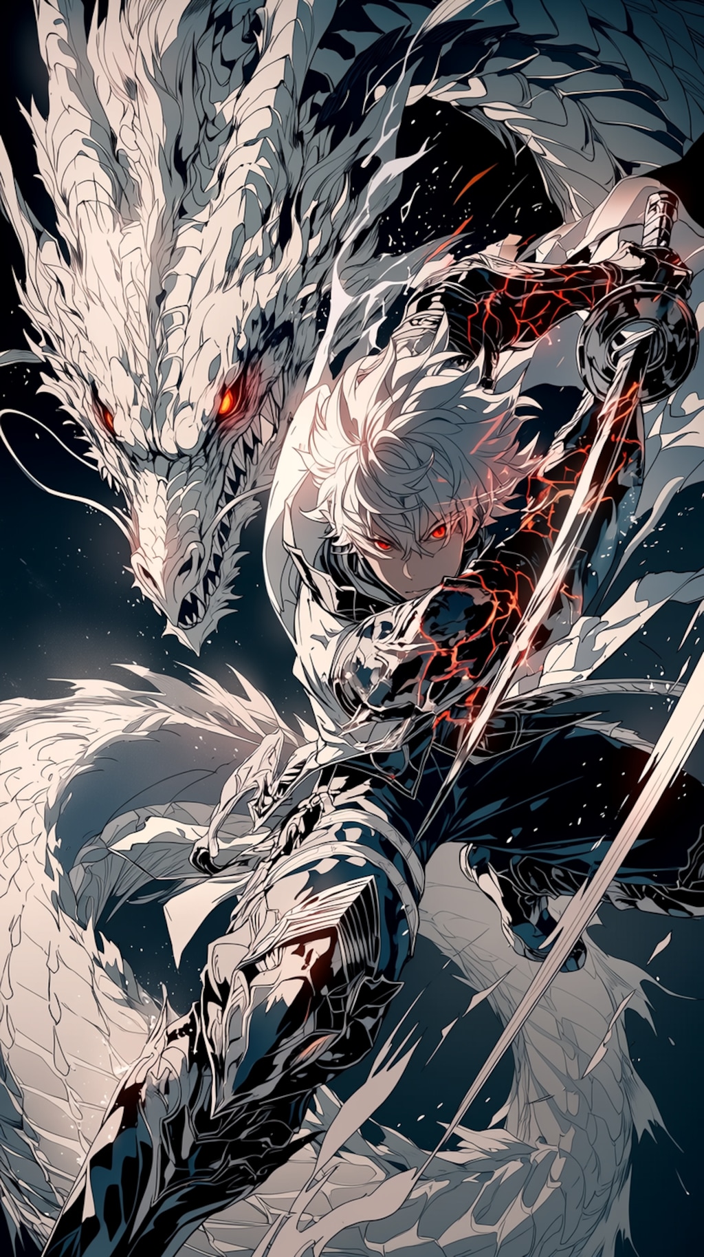 White Dragon Incarnate — The Arm Awakens 白龍をその身に宿す者 — 龍腕、覚醒