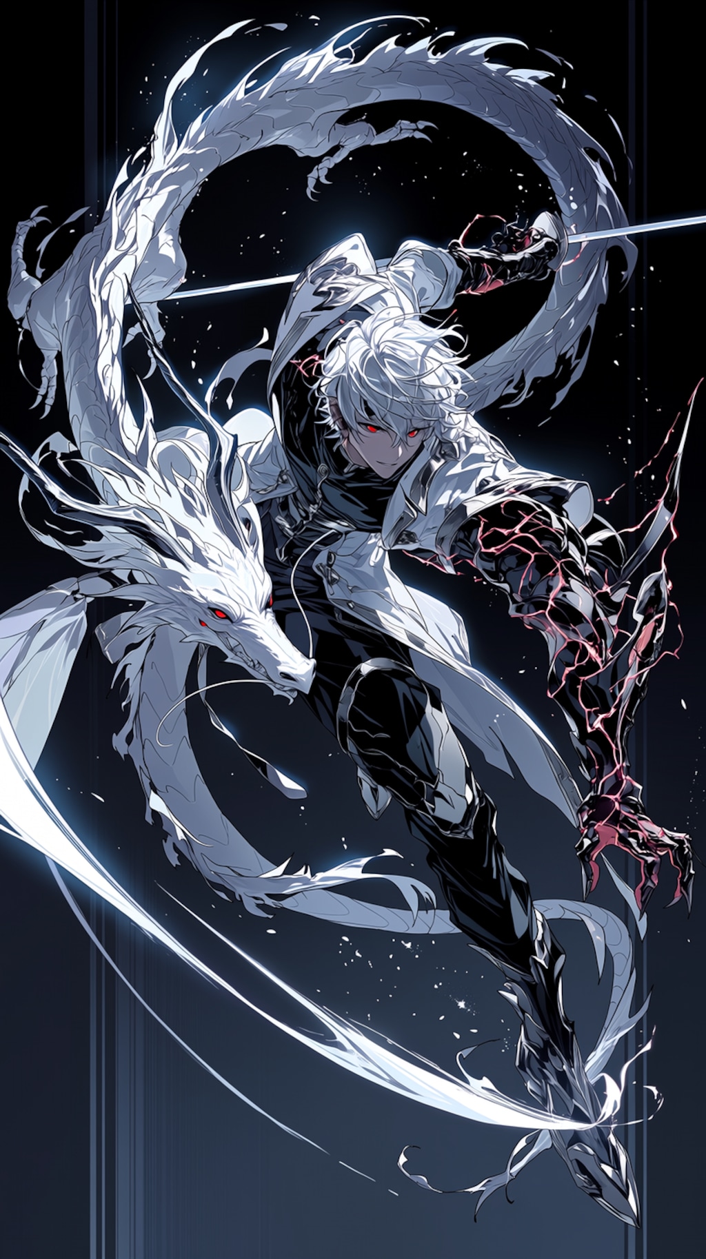White Dragon Incarnate — The Arm Awakens 白龍をその身に宿す者 — 龍腕、覚醒