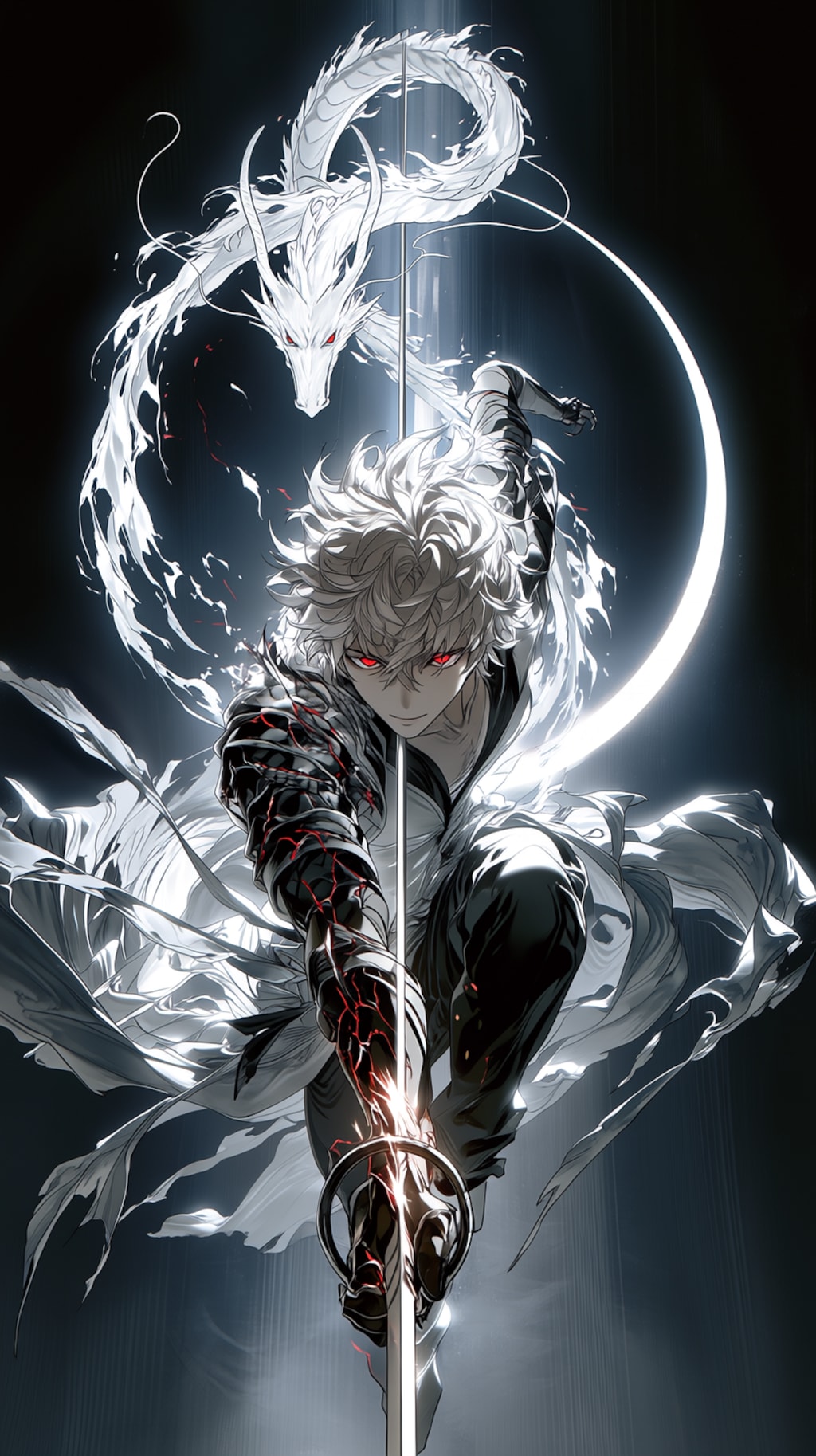 White Dragon Incarnate — The Arm Awakens 白龍をその身に宿す者 — 龍腕、覚醒