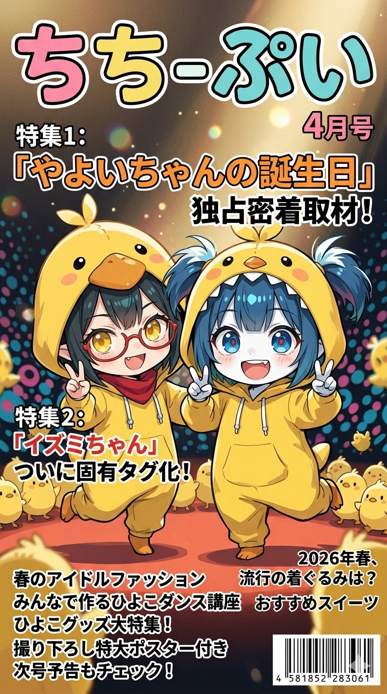 ちちぷい4月号 | の人気AIイラスト・グラビア