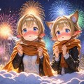 12枚）雪と花火 12枚目