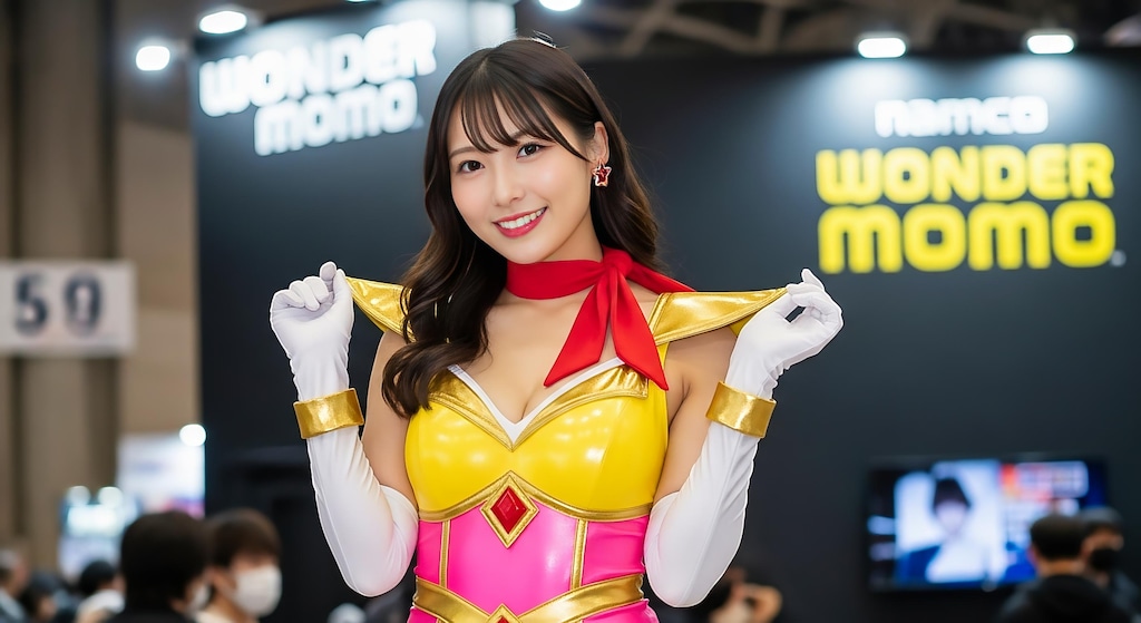 ナムコのワンダーモモ