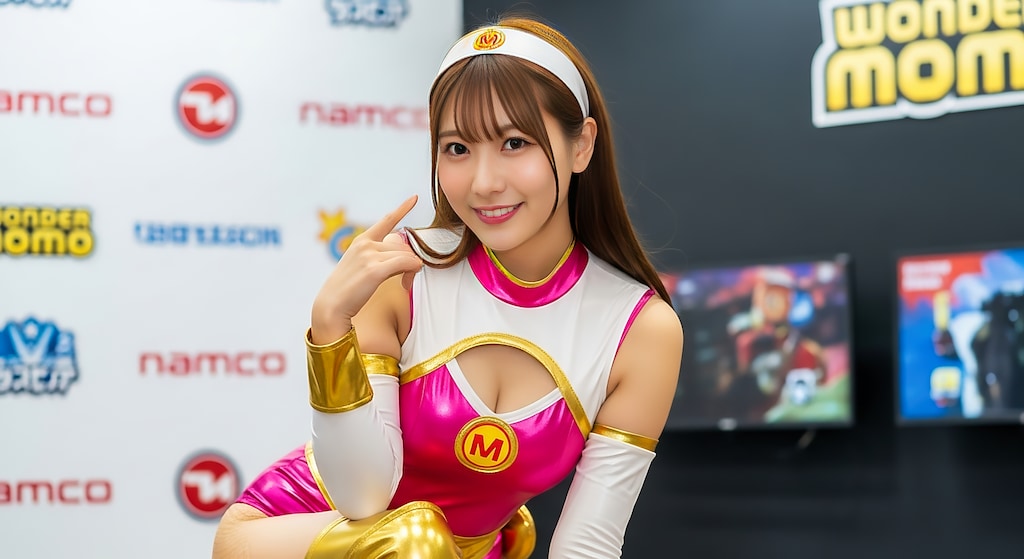 ナムコのワンダーモモ