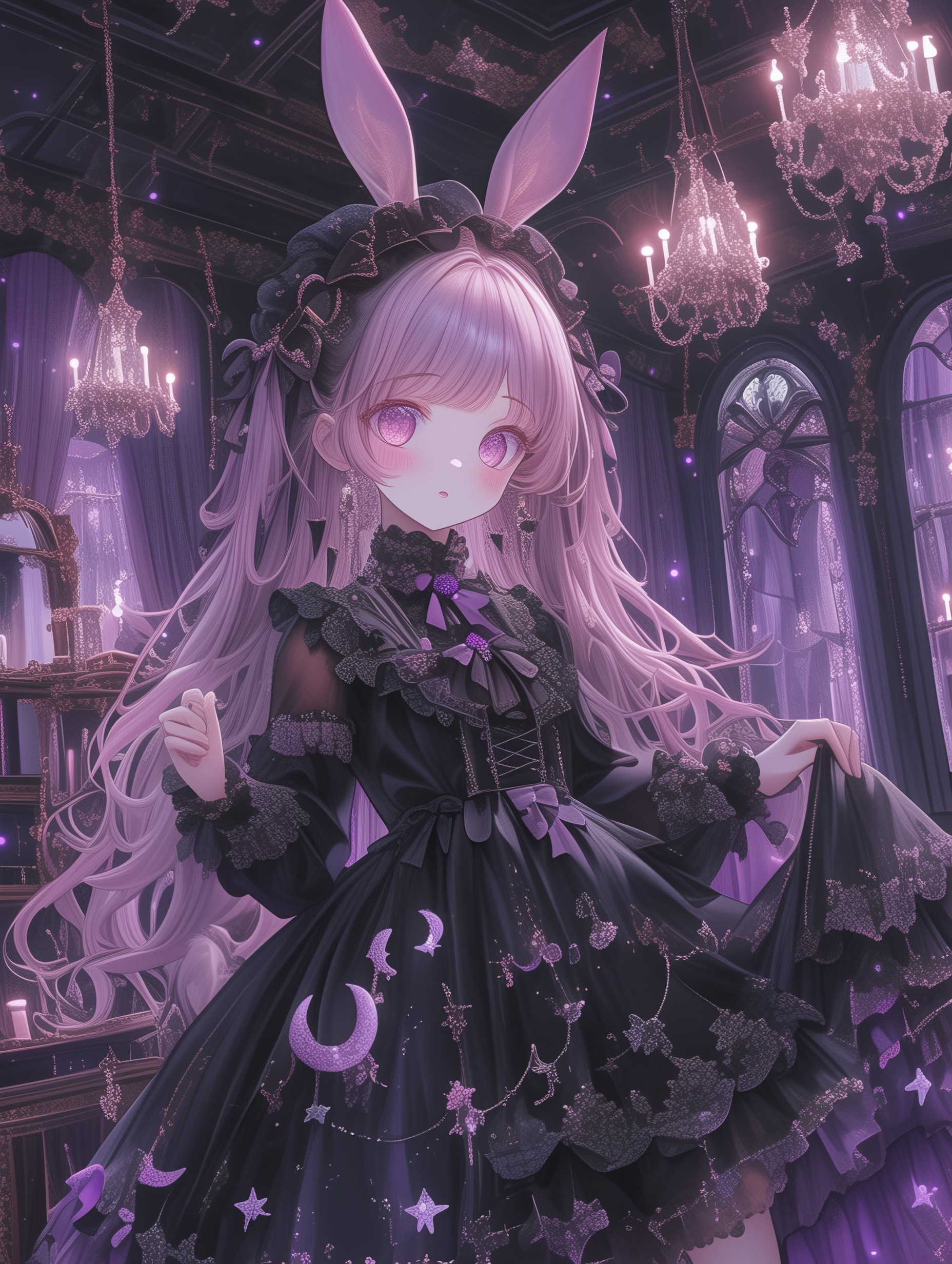 ゴシうさ | の人気AIイラスト・グラビア