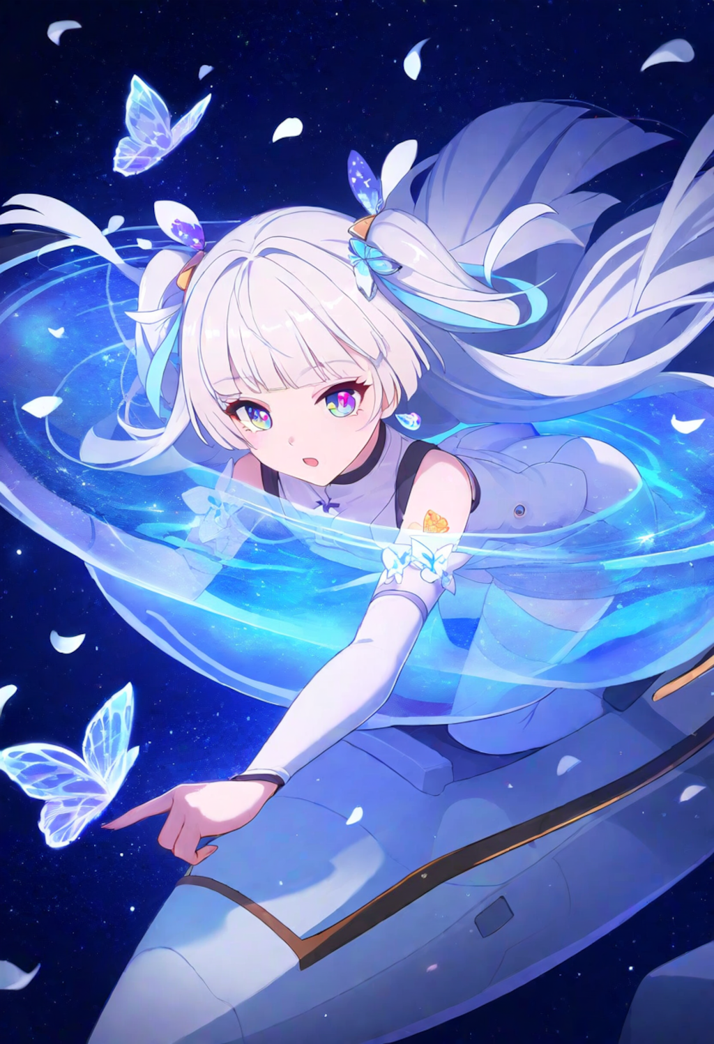 inside a spaceship garden