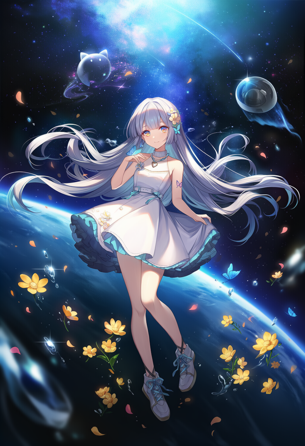 inside a spaceship garden