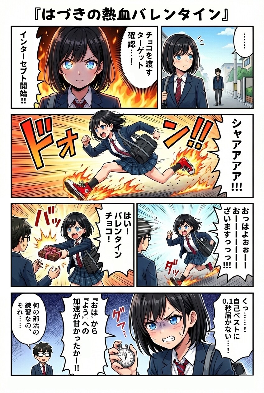 はづきの熱血バレンタイン | の人気AIイラスト・グラビア