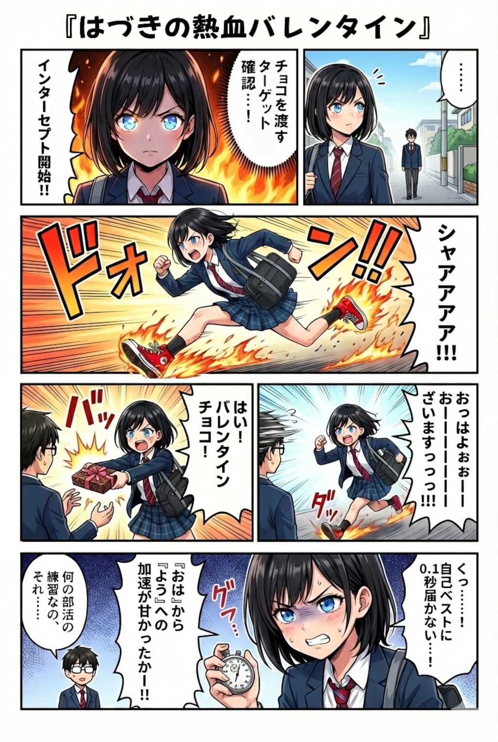 はづきの熱血バレンタイン