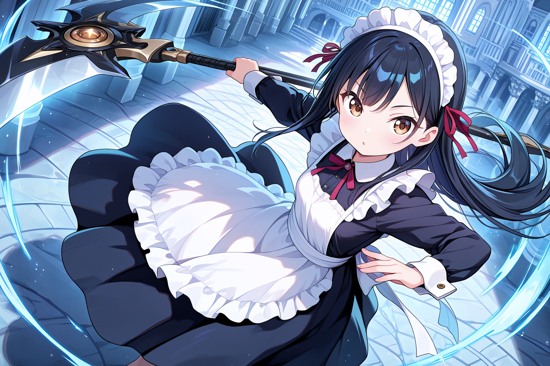戦うメイドさん | の人気AIイラスト・グラビア