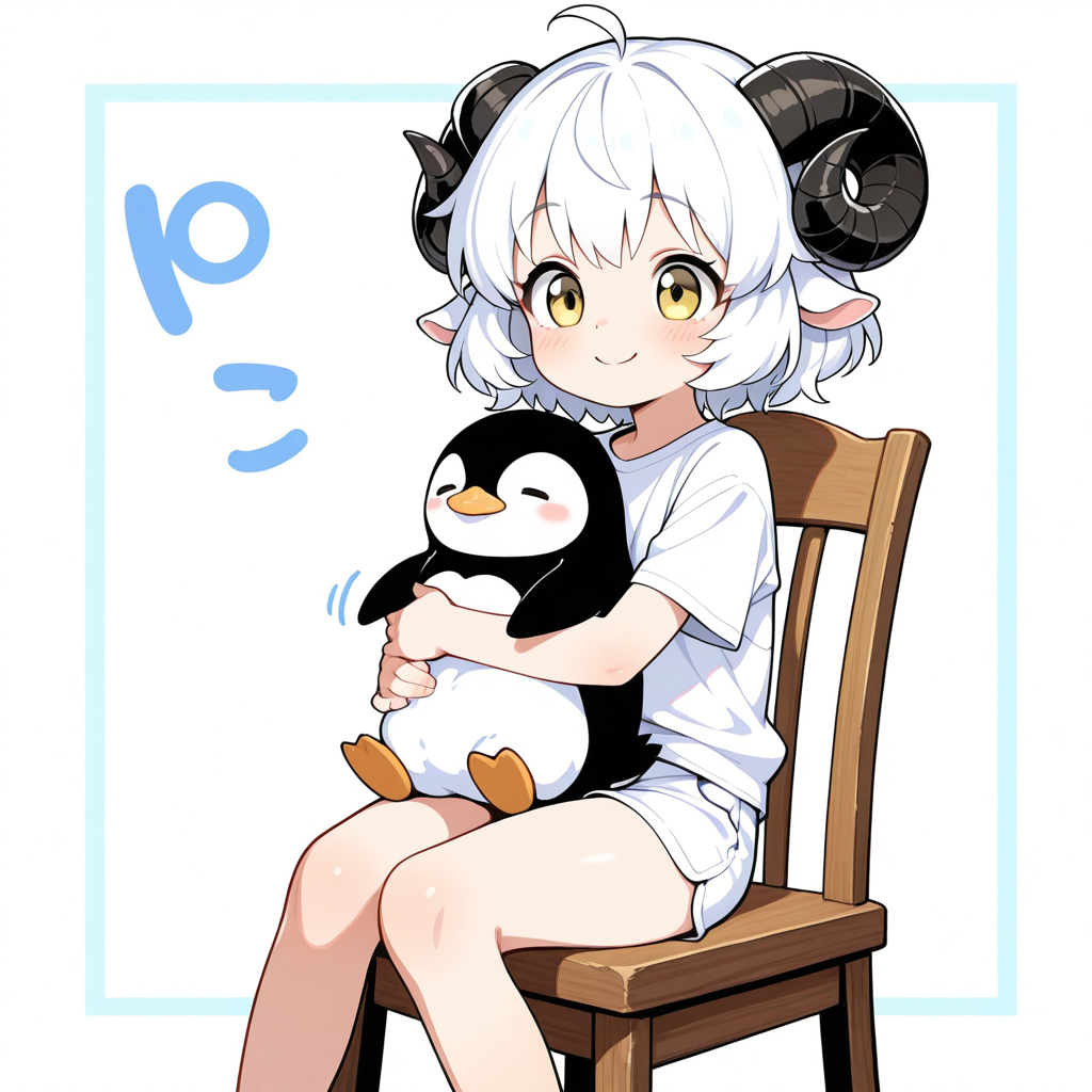 メイちゃんとペンギンちゃん♡