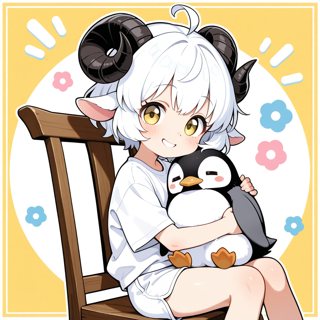 メイちゃんとペンギンちゃん♡