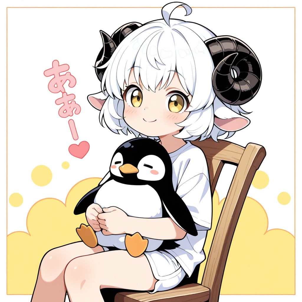 メイちゃんとペンギンちゃん♡