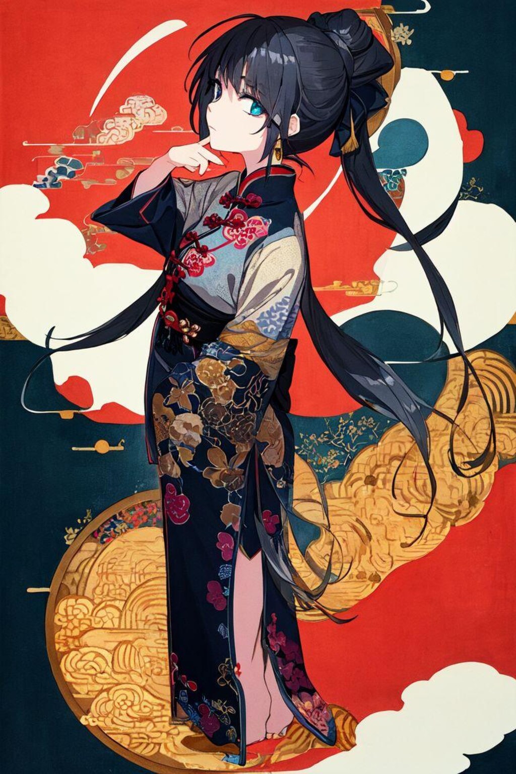 揮毫