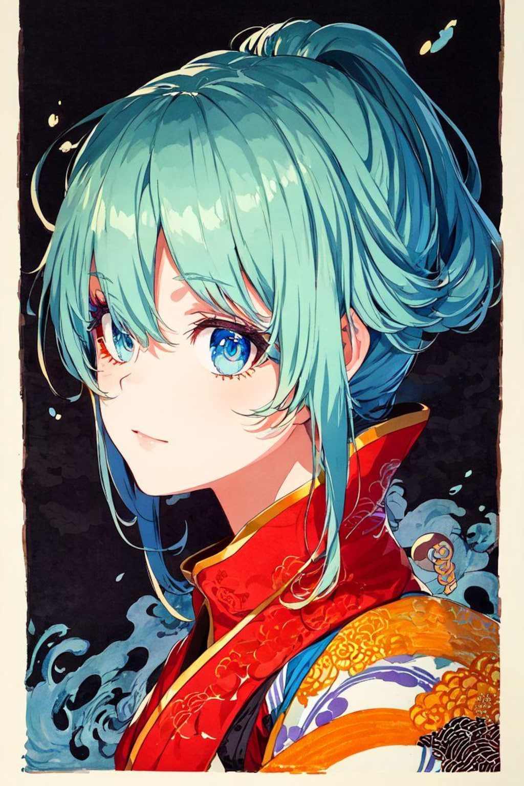 揮毫