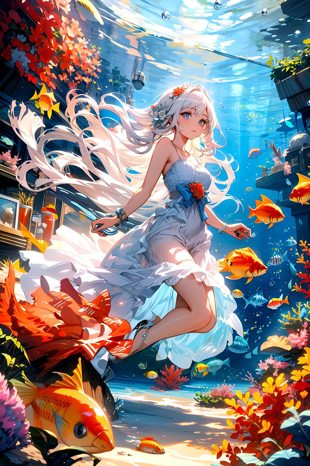 今日のトパーズちゃん　海少女