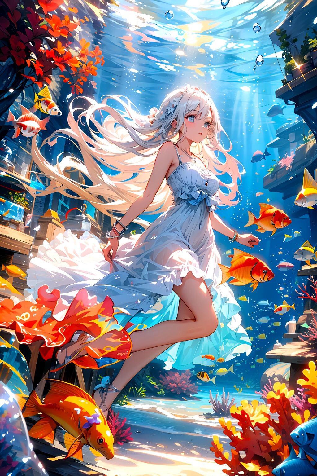 今日のトパーズちゃん　海少女