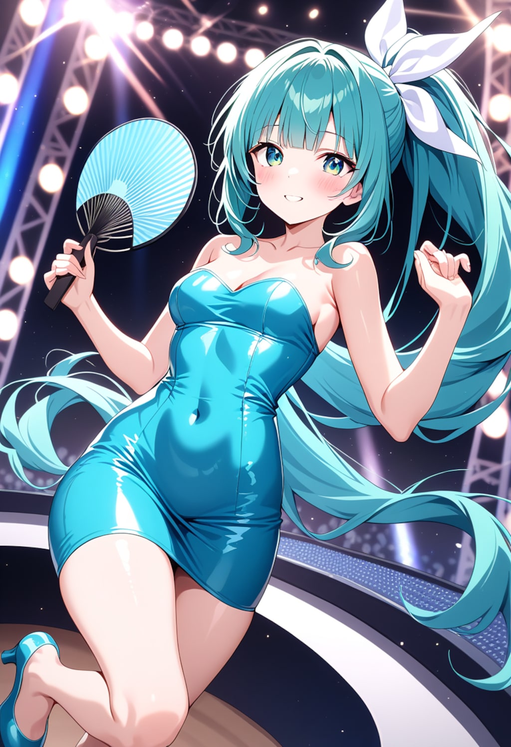 ディスコで踊る