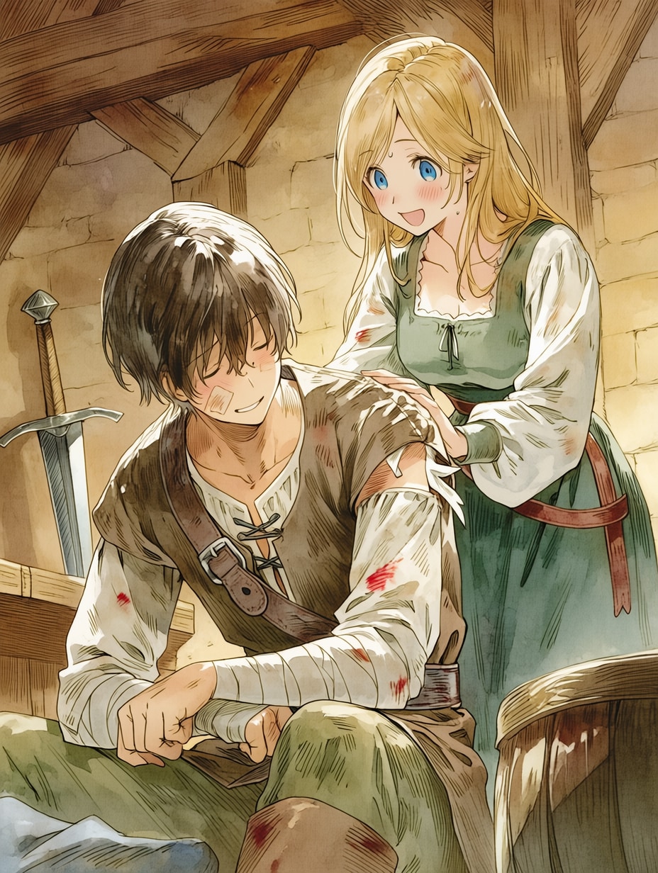騎士と村娘80 | の人気AIイラスト・グラビア