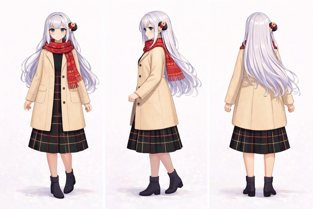 手のぬくもり、冬の水平線