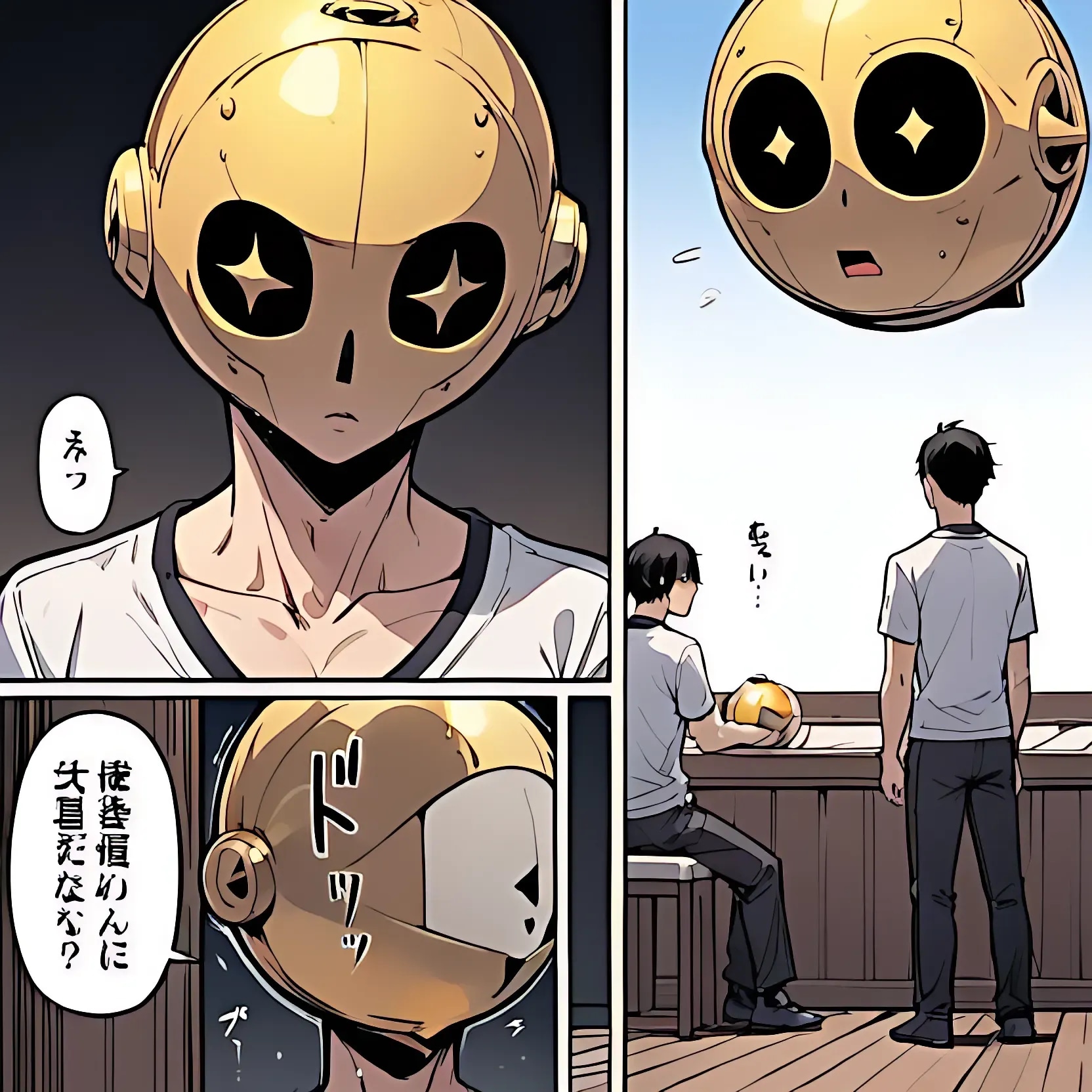 異形頭の誕生