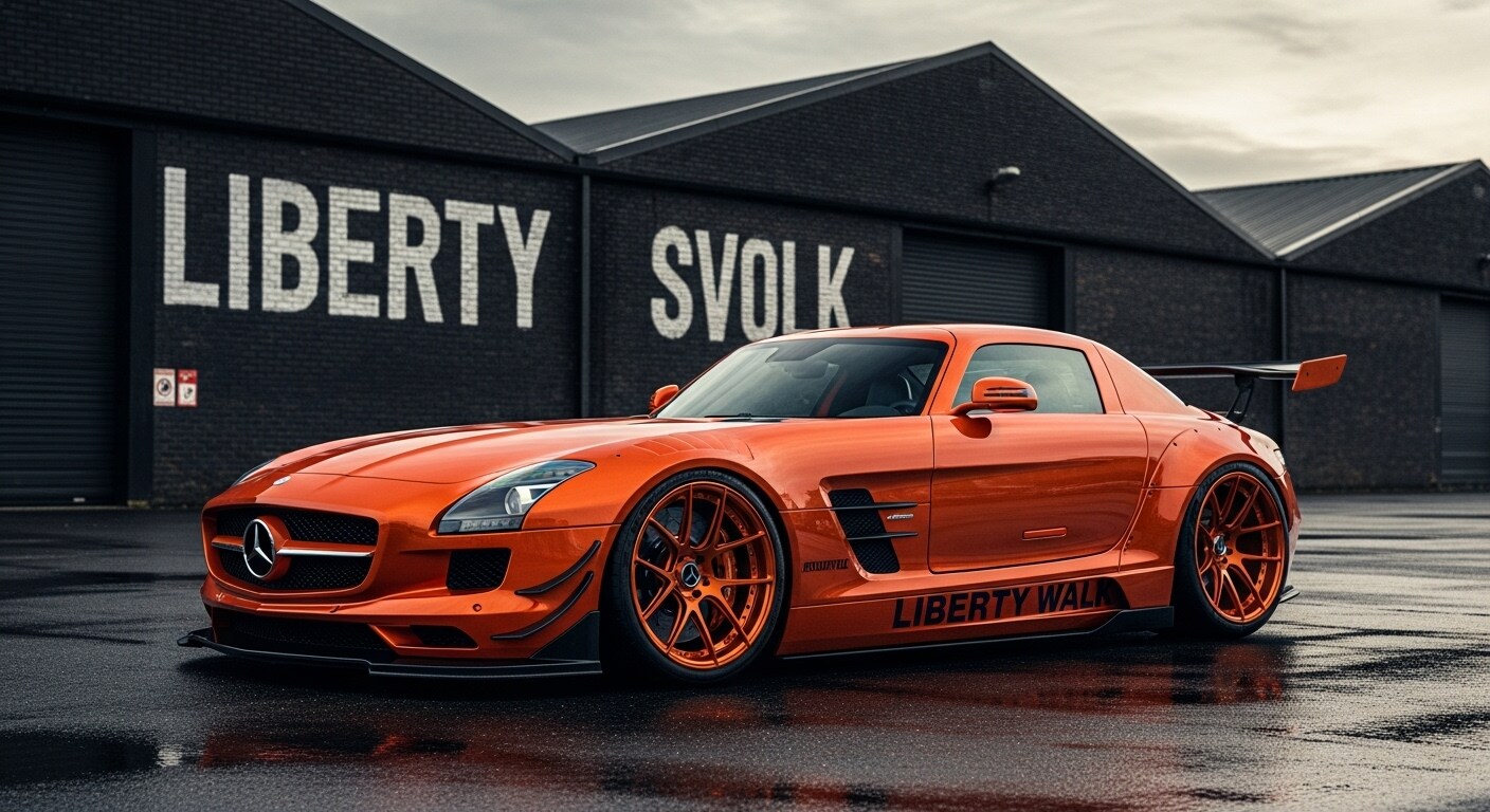 リバティーウォークSLSAMG | の人気AIイラスト・グラビア