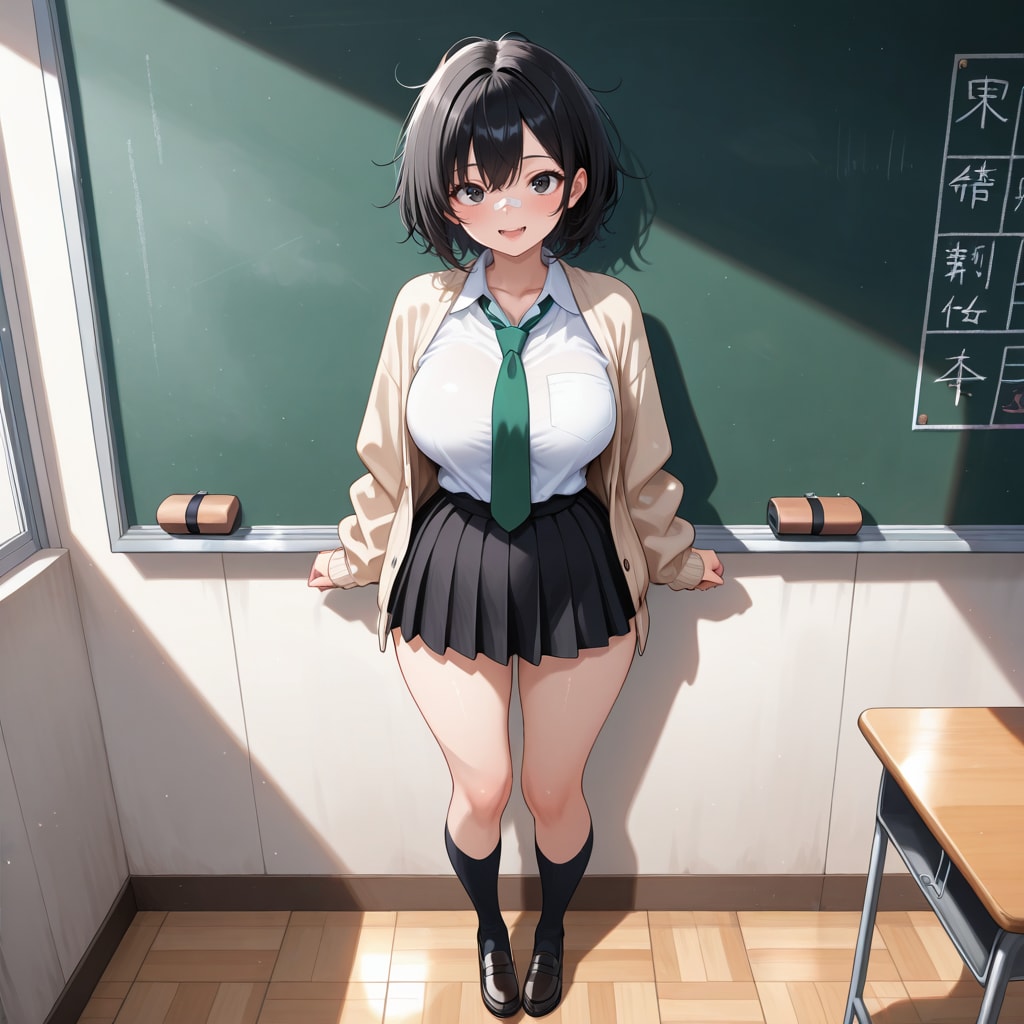 教室の三分一茜ちゃん