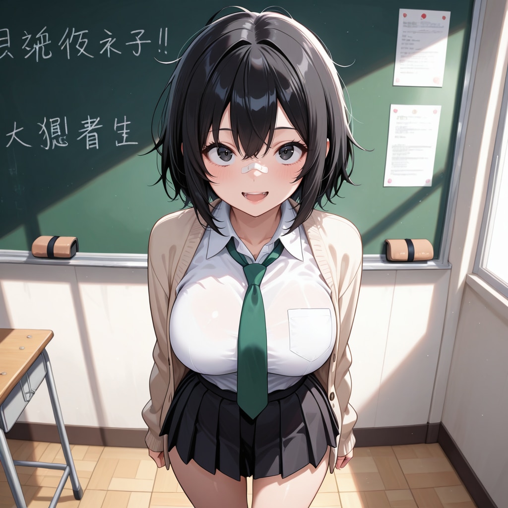 教室の三分一茜ちゃん