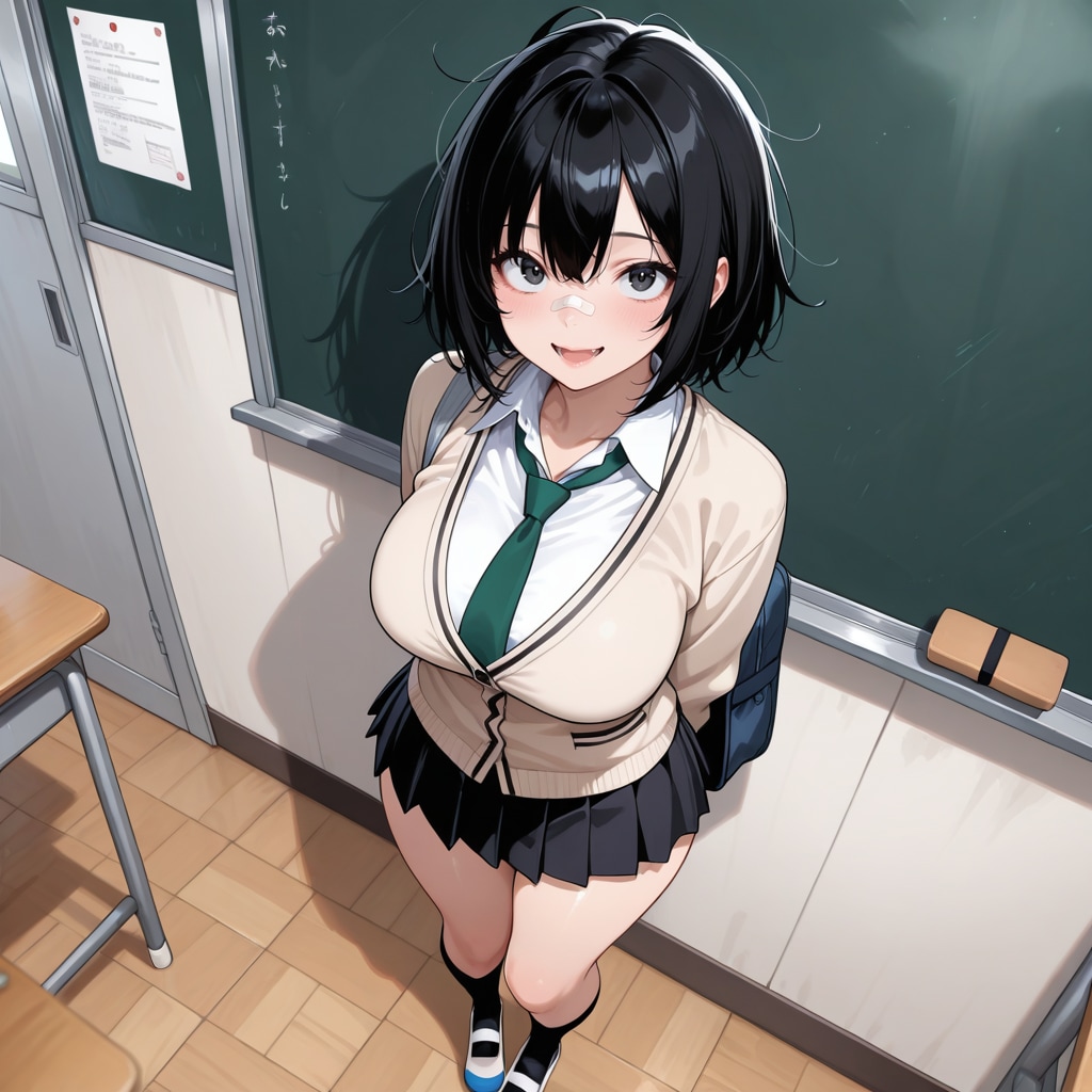 教室の三分一茜ちゃん