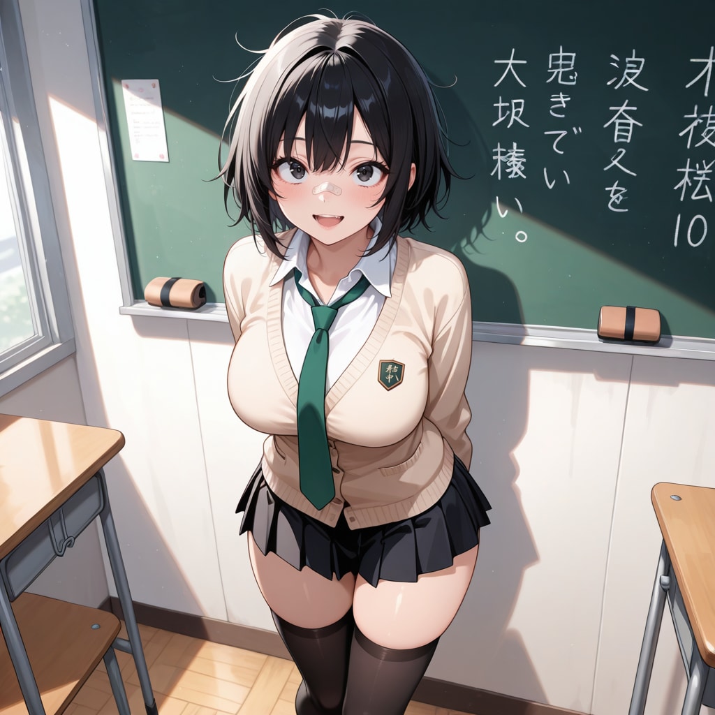 教室の三分一茜ちゃん