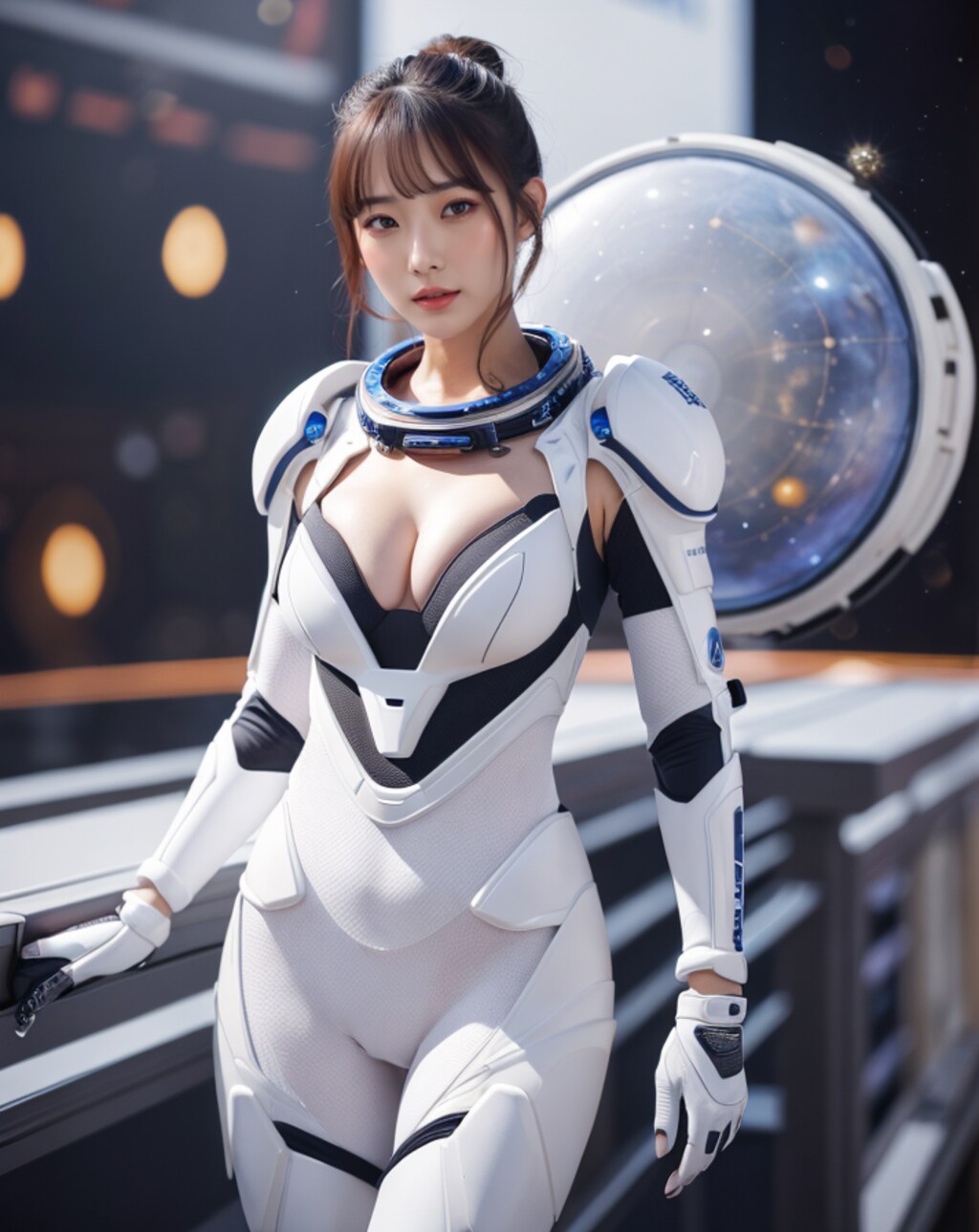 AIが作る女性宇宙服
