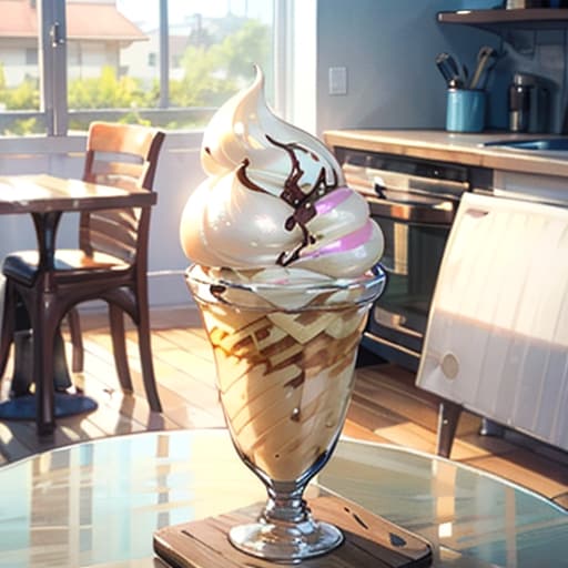 たっぷりソフトクリーム