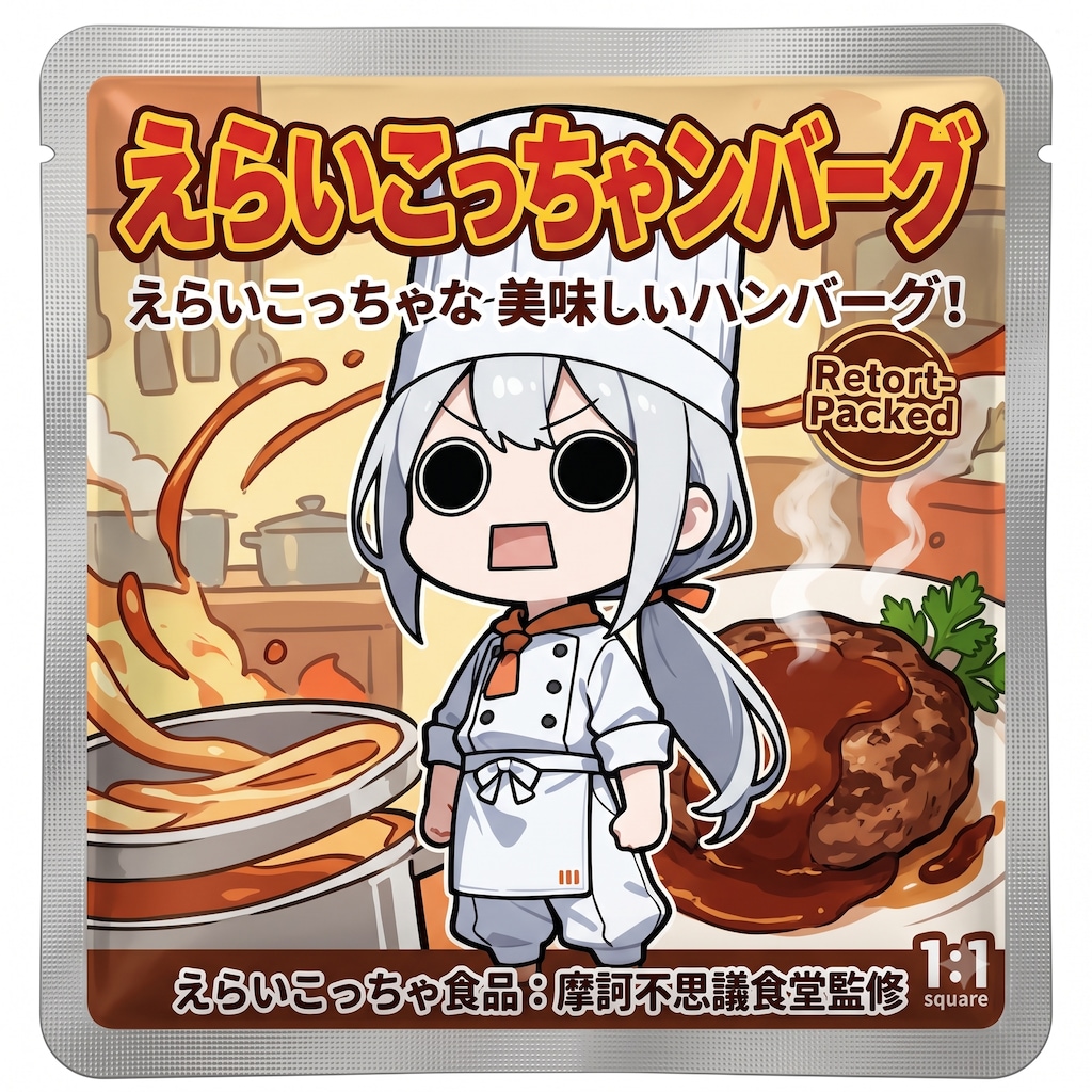 えらいこっちゃンバーグ