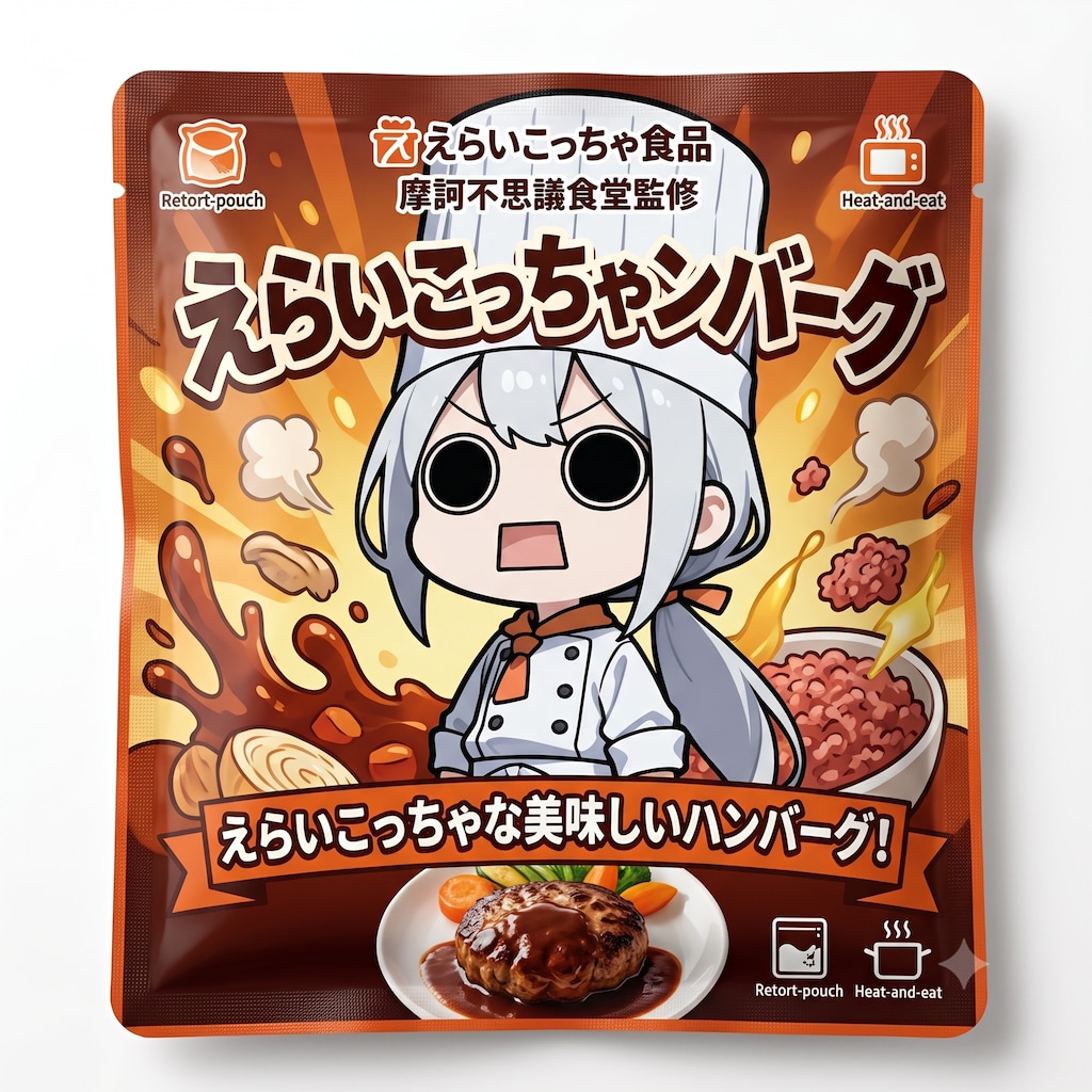 えらいこっちゃンバーグ