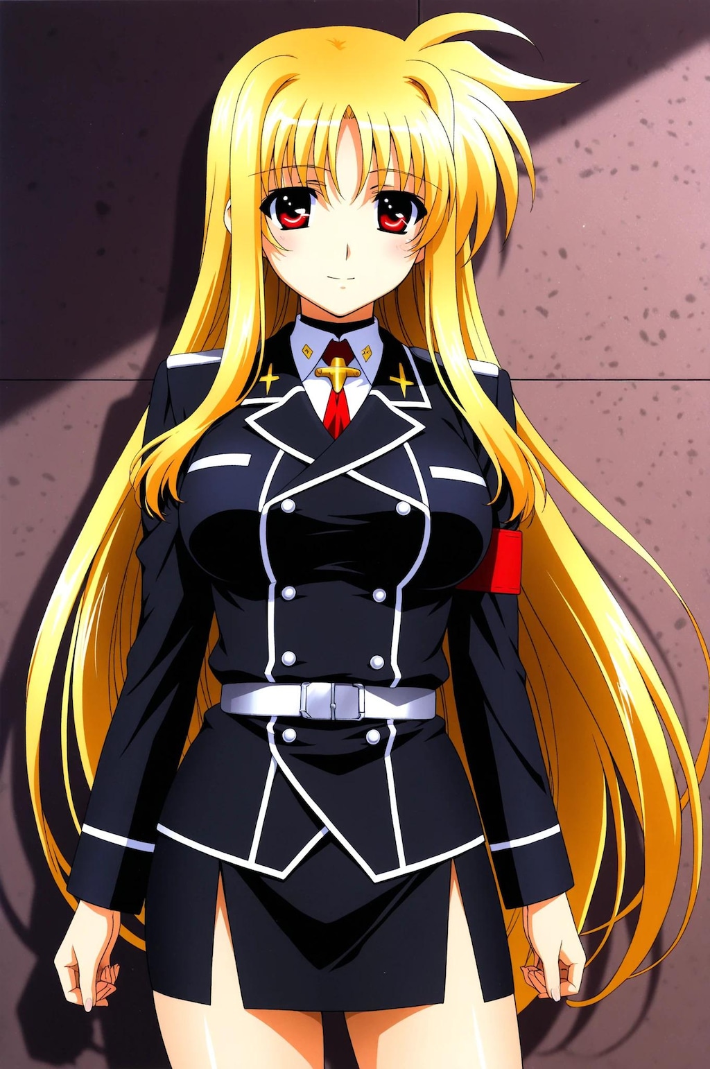 フェイト➡　軍服はきついね