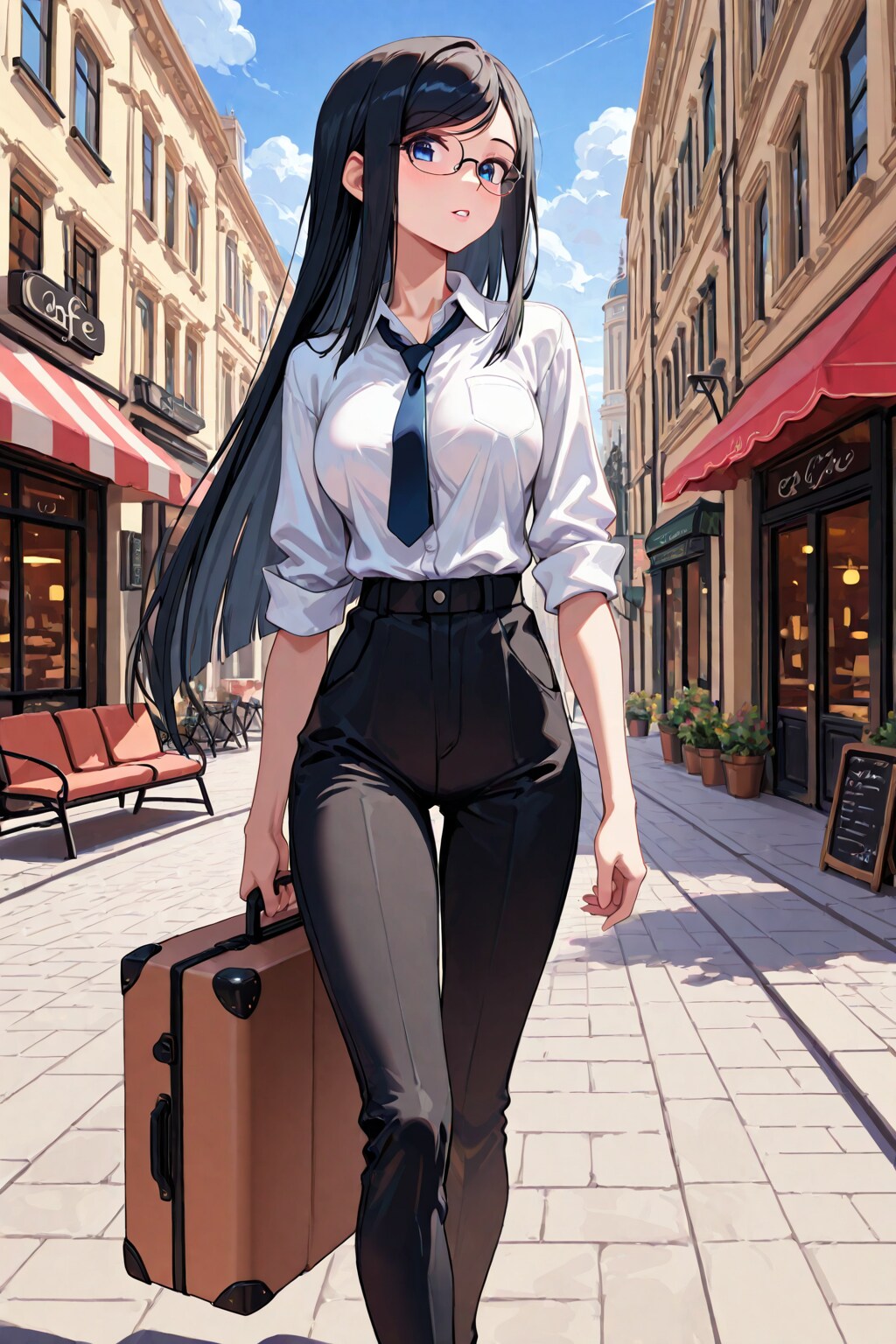 パリの街角（月子）
