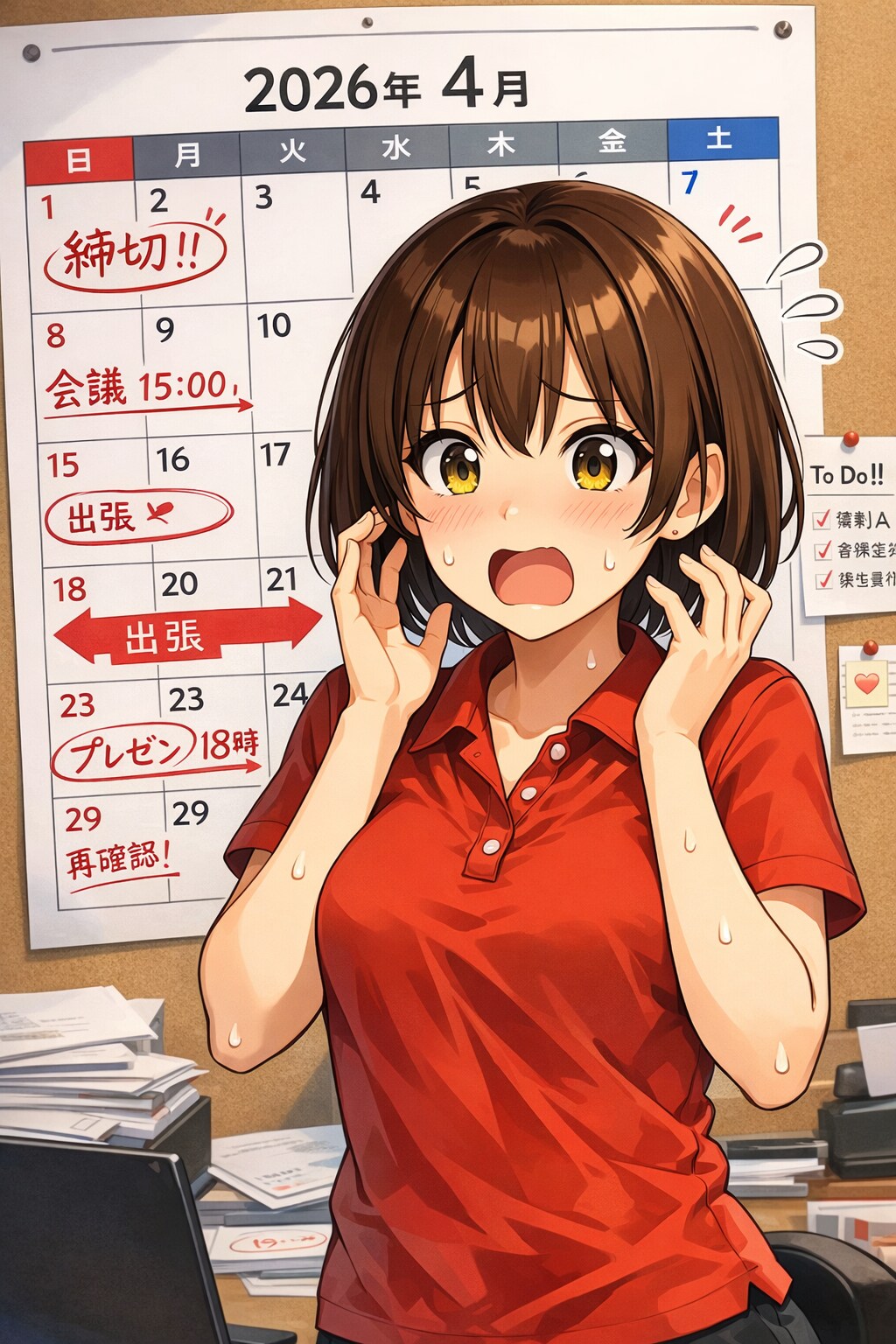 年度初めの山場。 | の人気AIイラスト・グラビア