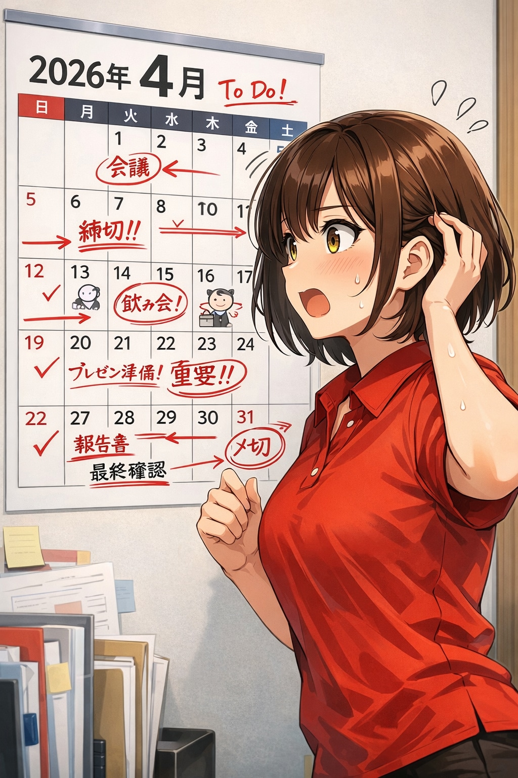 年度初めの山場。