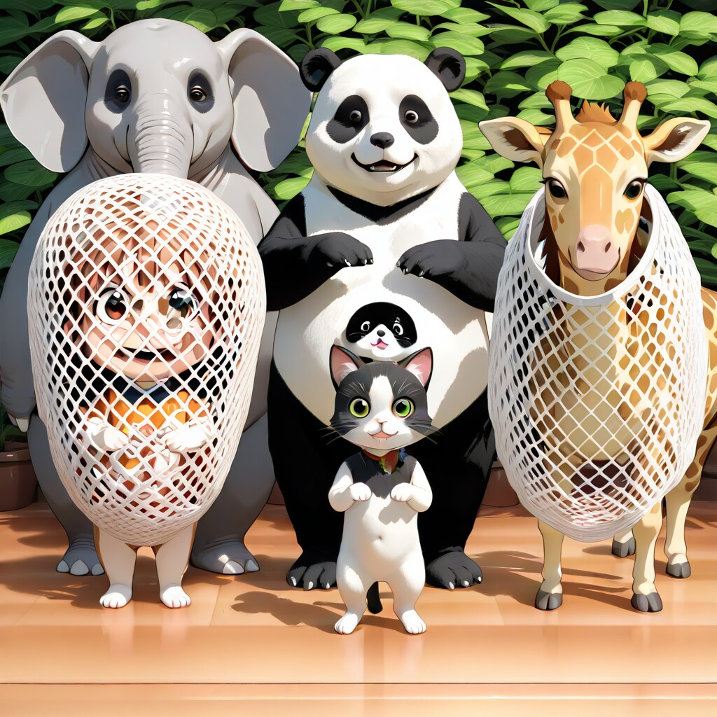 １フィギュアの整列 | の人気AIイラスト・グラビア