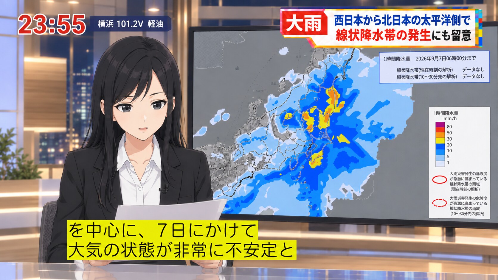 広域で大雨 | の人気AIイラスト・グラビア