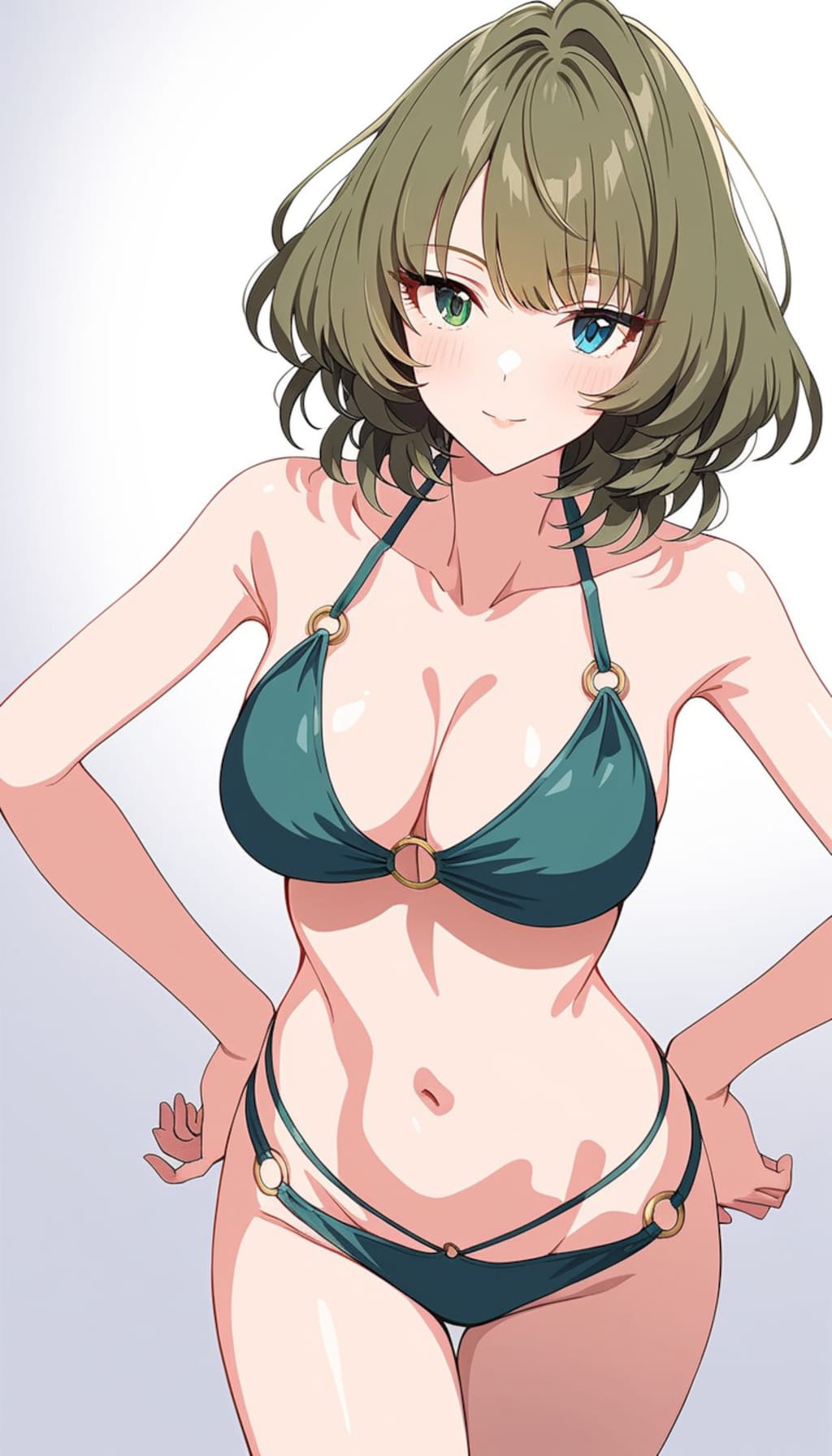 緑ビキニ