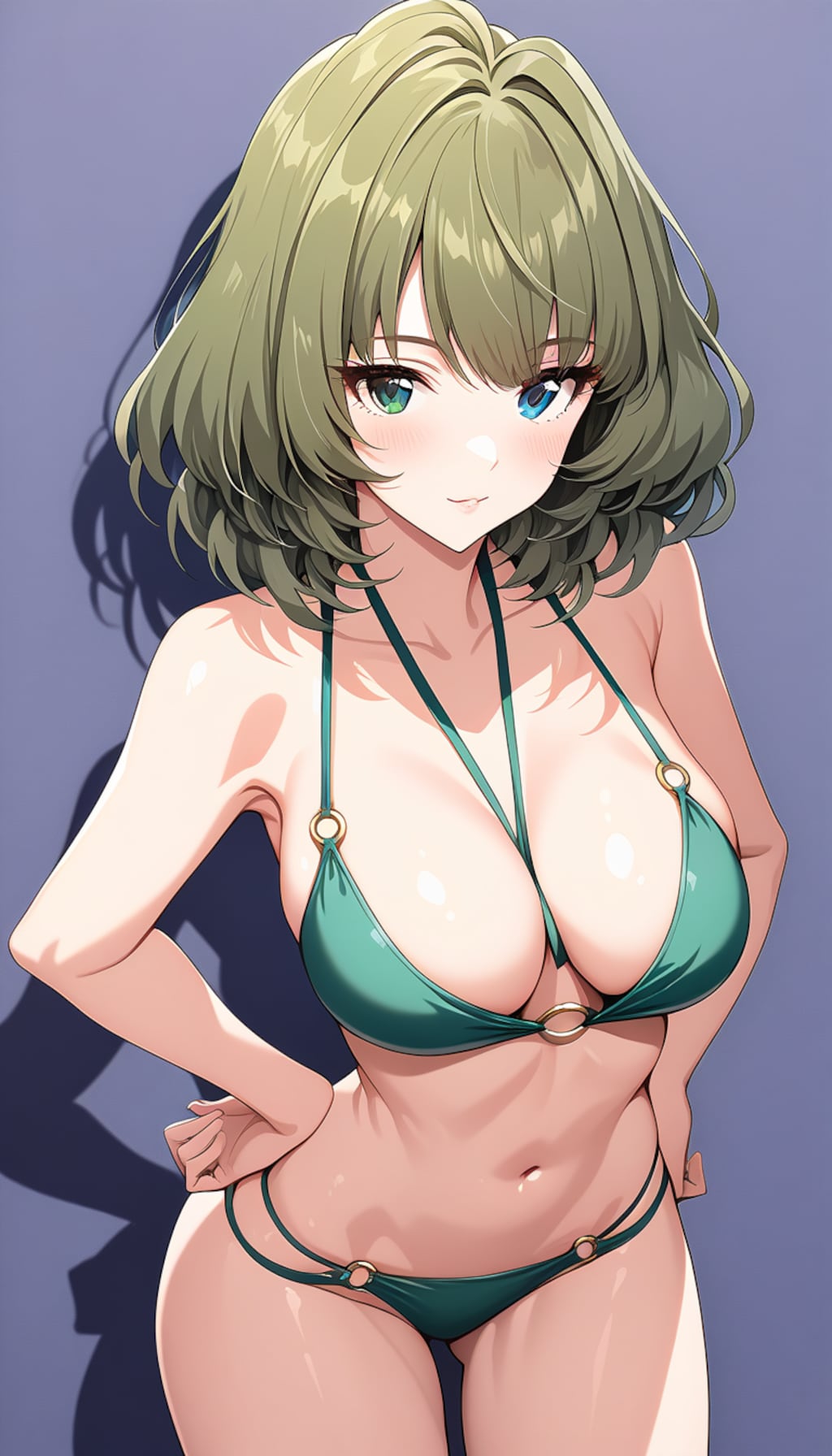 緑ビキニ