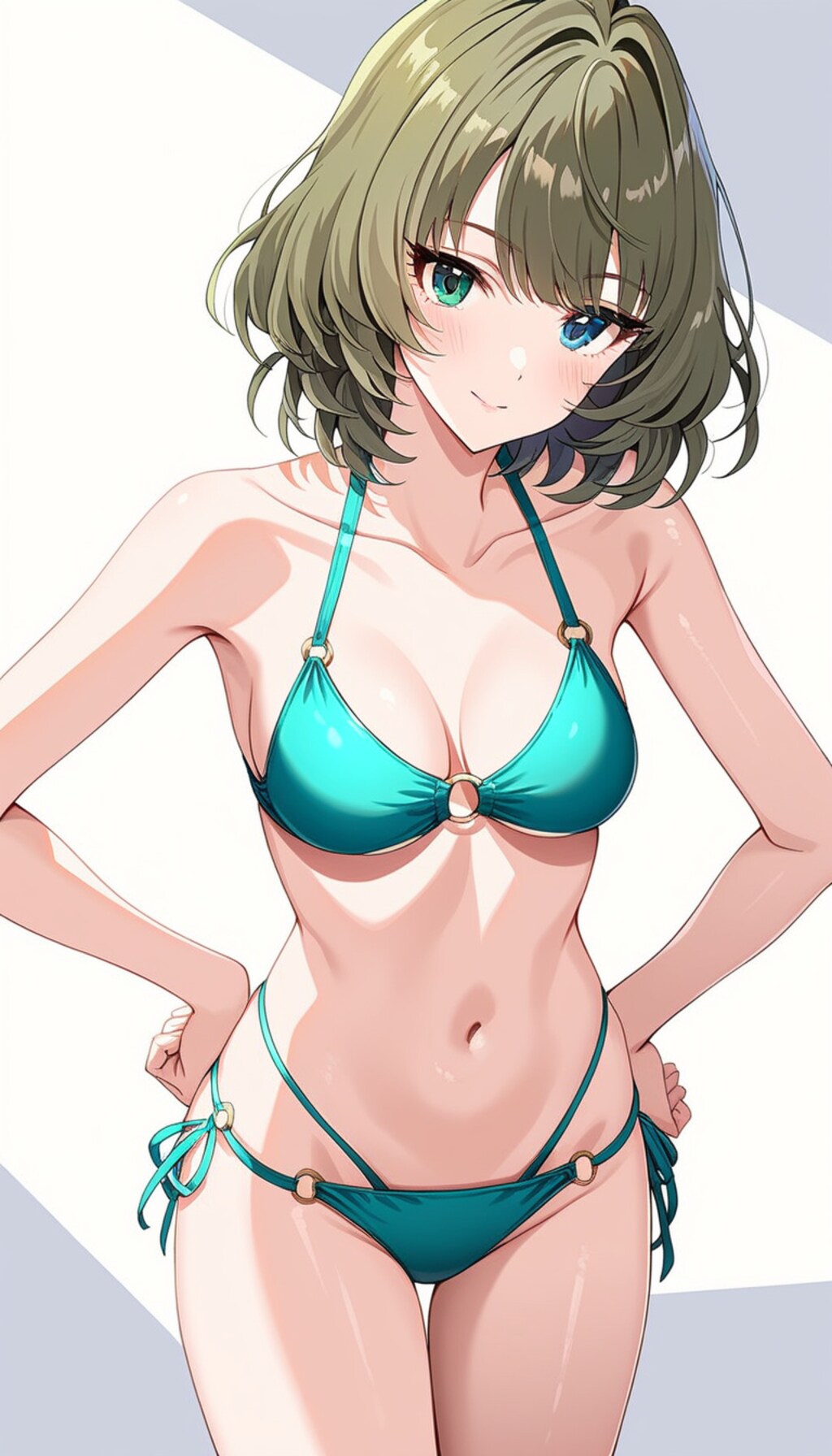 緑ビキニ