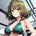 緑ビキニ 2枚目