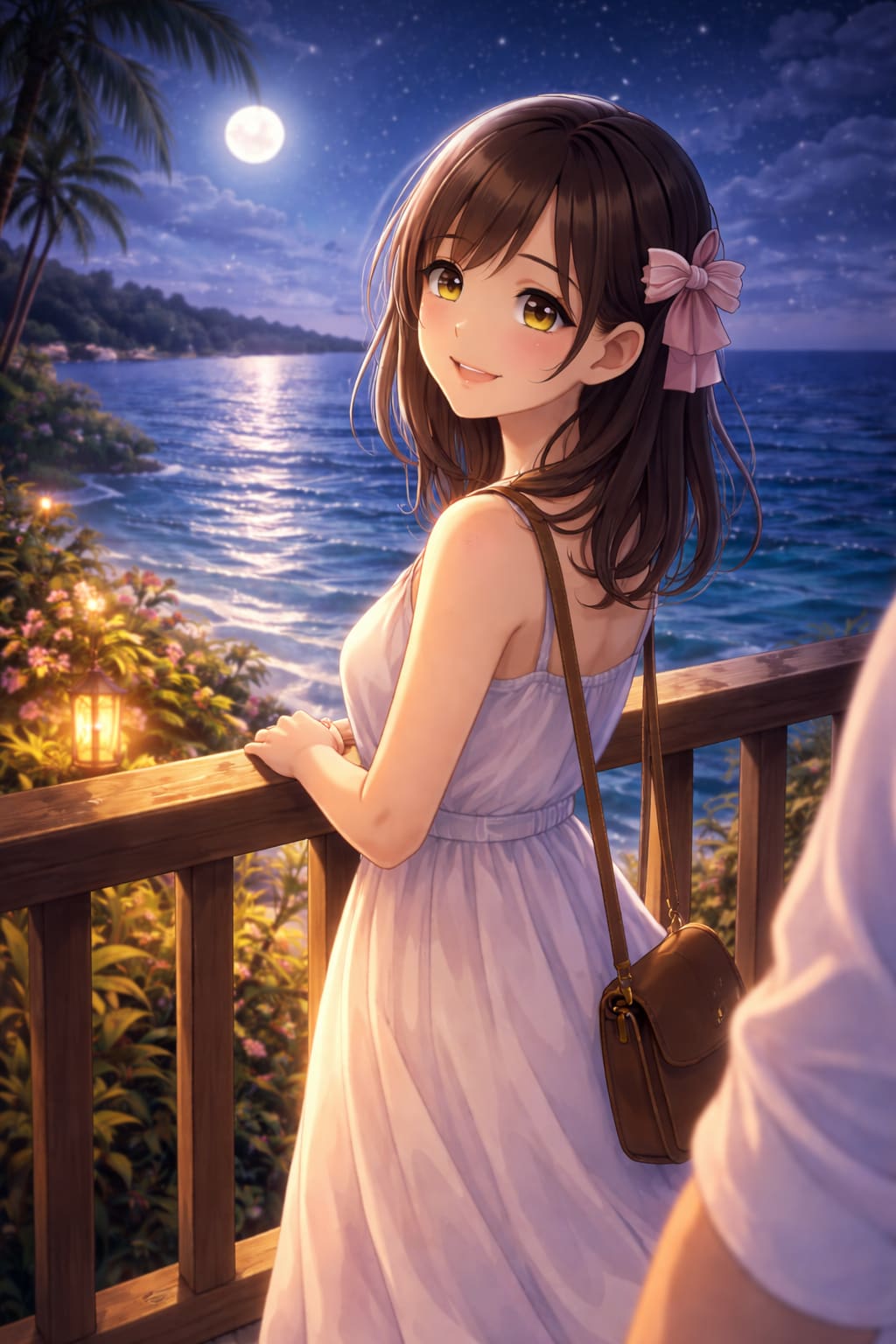 月と太陽のあいだで、君と過ごす休日 | の人気AIイラスト・グラビア